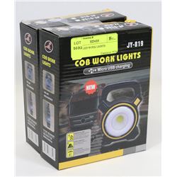 2 - NEW LED WORK LIGHTS