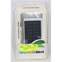 1- NEW SLIM 20,000 MAH SOLAR POWER BANK
