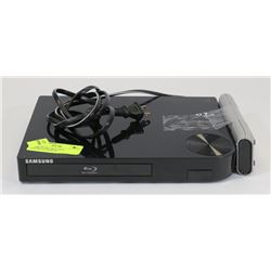 SAMSUNG BLU RAY DVD PLAYER-WITH REMOTE