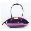 Image 1 : NEW PURPLE SNAKESKIN STYLE PURSE