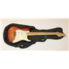 Image 1 : TRINITY RIVER SUNBURST GUITAR WITH 3 PICKUPS AND