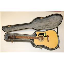 GARISSON AGD200CE GUITAR WITH PICKUP HARD CASE