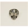 Image 1 : NEW GOTHIC SKULL BIKER RING SIZE: 9