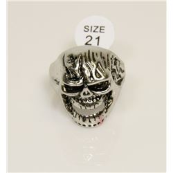 NEW GOTHIC SKULL BIKER RING SIZE: 11
