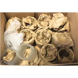 NEW CANDLE HOLDER BASE & TOP (LOT OF 11)