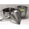 Image 1 : BOILING POT, STOCK POT & STRAINER