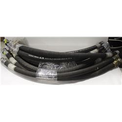 LOT OF 9 ASSORTED GAS/PROPANE HOSES