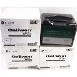 4 NEW KRUGER ONLIWON NAPKIN DISPENSERS