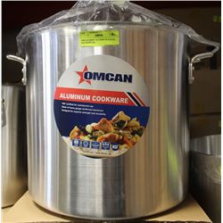 OMCAN 30 QT ALUMINUM STOCK POT WITH LID