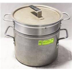 DOUBLE 12QT POTS WITH LID