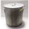 Image 1 : 50 LIT LARGE STOCK POT WITH LID