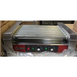 OMCAN 9 ROLLER HOTDOG ROLLER & SNEEZE GUARD