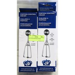 SET OF SIX PORTION SCOOPS