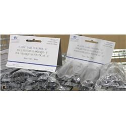 PLASTIC LABEL HOLDERS FOR WIRE SHELVING (6 BAGS)