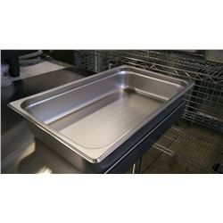 FULL SIZE, 4" DEEP STAINLESS STEEL INSERT