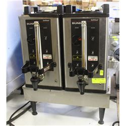 BUNN DUAL CANISTER SOFT HEAT COMMERCIAL COFFEE