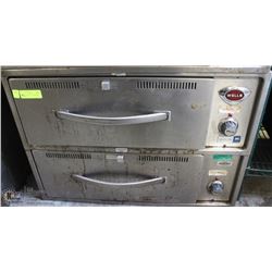 WELLS RWD-2 , 2 DRAWER WARMER