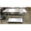 Image 1 : 24" X 48" S/S WORK TABLE