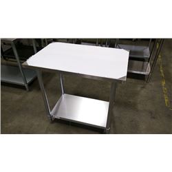 24" X 36" S/S WORK TABLE