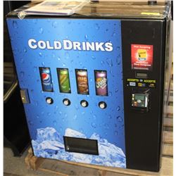 BRAND NEW CASHLESS COOLER VENDING MACHINE IN BOX