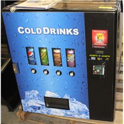 BRAND NEW CASHLESS COOLER VENDING MACHINE IN BOX