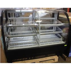 5' TRUE COMMERCIAL CURVED GLASS DISPLAY COOLER
