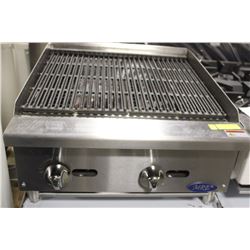 ME#5, MRE HEAVY DUTY COUNTER TOP CHAR-ROCK BROILER