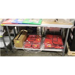 ME#1, 30"X60" S/S WORKTOP TABLE WITH GALVANIZED