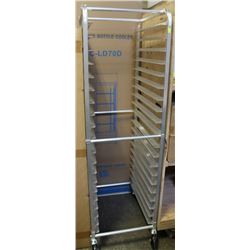 NEW ALUMINUM 20 PAN BUN RACK