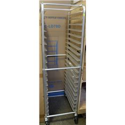 NEW ALUMINUM 20 PAN BUN RACK