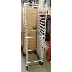 NEW ALUMINUM 20 PAN BUN RACK
