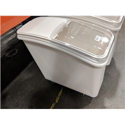 21 GALLON ROLLING INGREDIENT BIN