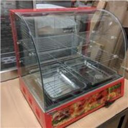 26" CURVED GLASS DISPLAY WARMER