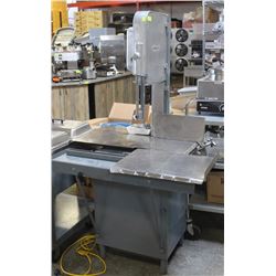 HOBART MEAT SAW, WORKING M#5514, 120V, 20AMP