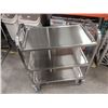 Image 1 : OMCAN STAINLESS STEEL BUSSING CART 24418