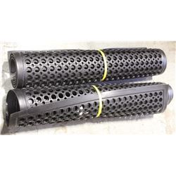 3’ X 5’ BLACK ANTI-FATIGUE MATS - LOT OF 2
