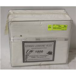 BAMBOO COMFORT PLUS KING SIZE OFFWHITE 1800 SERIES