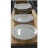 Image 1 : 13" OVAL PLATTERS - LOT OF 12