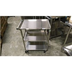 STAINLESS STEEL THREE TIER CART