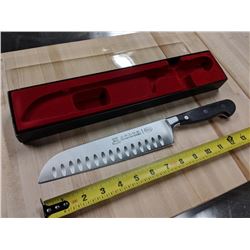 8" SANTOKU KNIFE W/FORGED G-EDGE BLADE