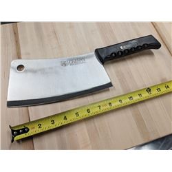 9" CLEAVER W/BLACK POLY HANDLE