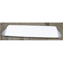 NEW 12" X 48" STAINLESS STEEL WALL SHELF