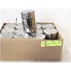 STAINLESS STEEL DREDGERS - ONE DOZEN