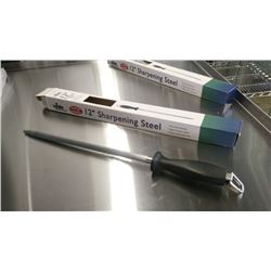 12" HIGH CARBON BUTCHER STEEL