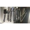 Image 1 : STAINLESS KITCHEN TOOLS SET - LOT OF 8 PIECES