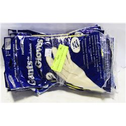 RUBBER GLOVES LARGE  LOT OF 12