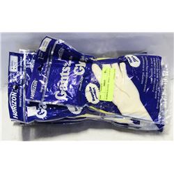 RUBBER GLOVES   SMALL  LOT OF 12