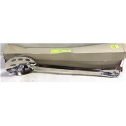 NEW 15" STAINLESS SLOTTED SPOONS - LOT OF 12