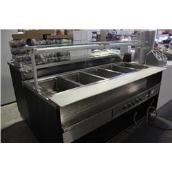 WELLS COMMERCIAL 5-WELL BUFFET WARMING TABLE