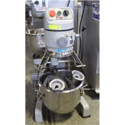 SPAR COMMERCIAL 20 QT. MIXER W/ ATTACHMENTS